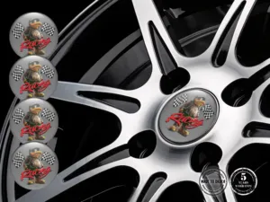 Car Rim Decal Style Premium Dome Edition